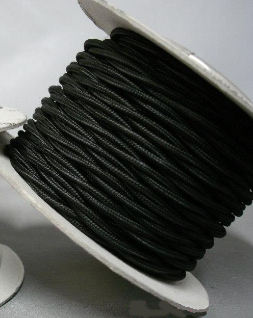 (image for) 3 Core Twisted Braided Flex- Black