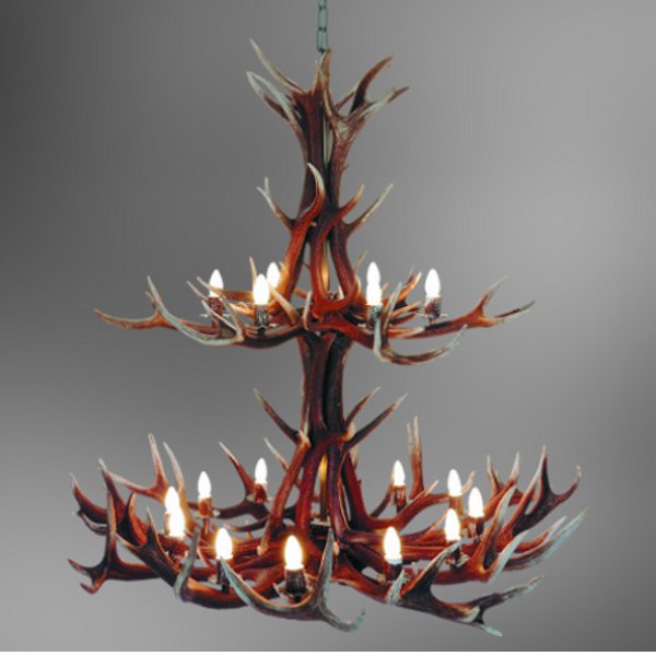 (image for) Antler Chandeliers