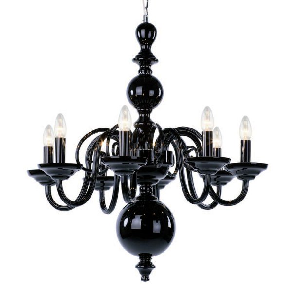 (image for) Modern Black Chandeliers