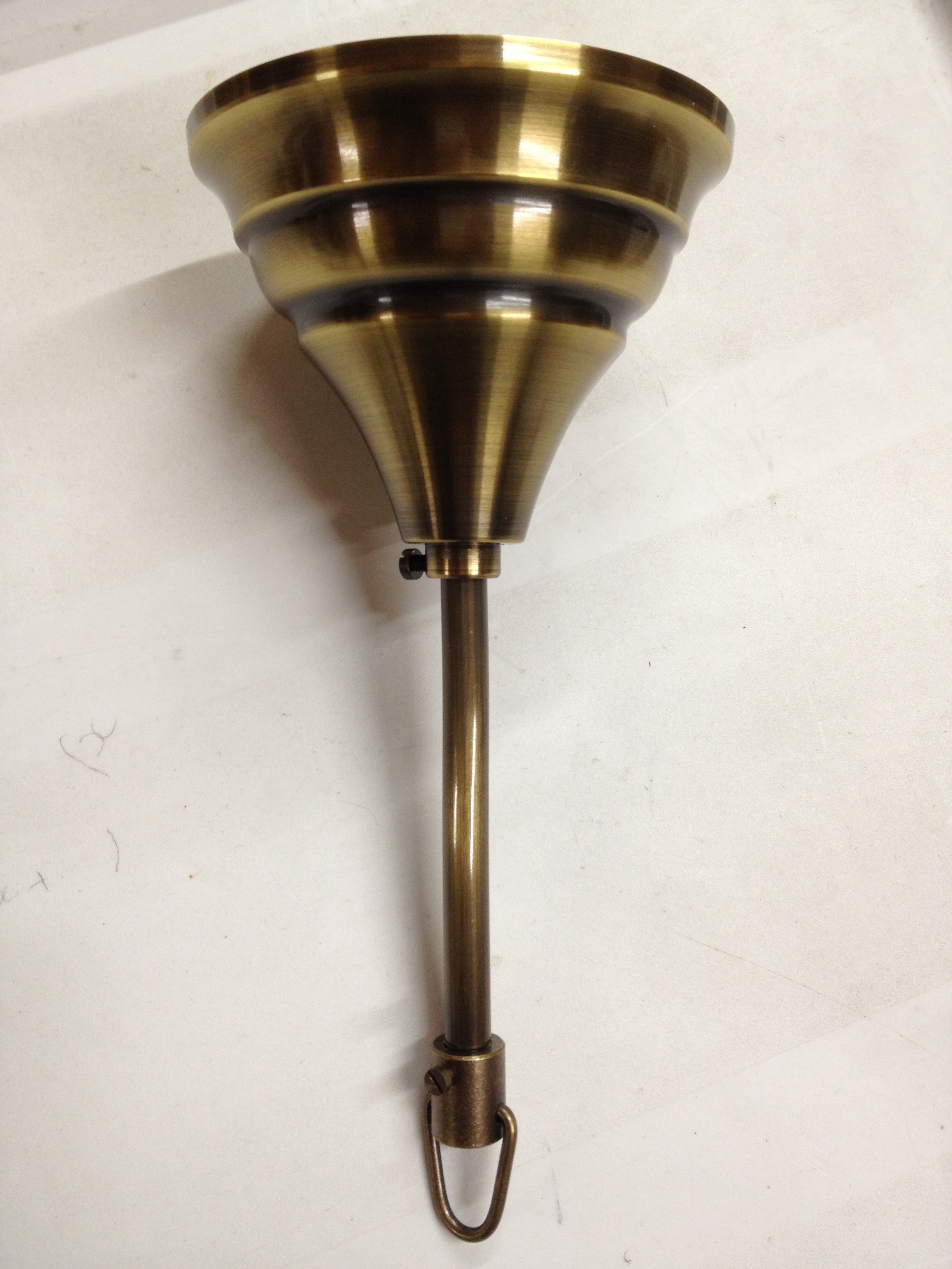 (image for) Chandelier rose - antique gold